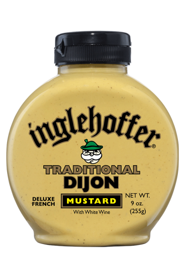 Inglehoffer Traditional Dijon Mustard front 9oz